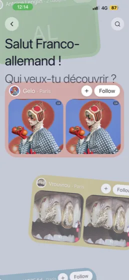 Découverte de personnes à proximité